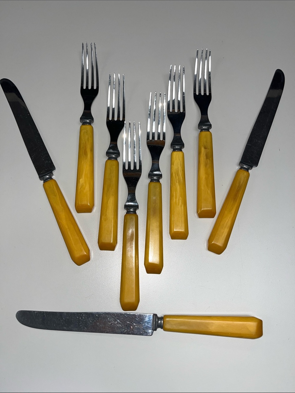 Royal Brand Cutlery Company Stainless Steel Amber Flatware Set - 9 Pc